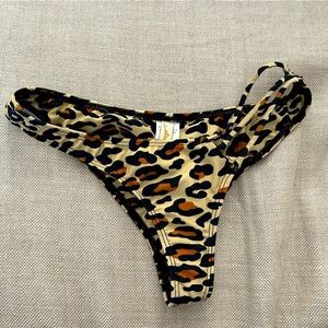 Tyler Rose Leapord Print Bikini Bottom